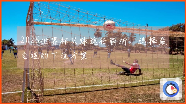2026世界杯买球途径解析，选择最合适的下注方案